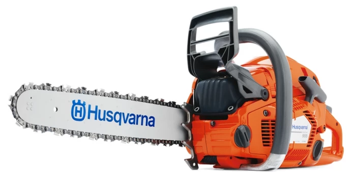 Husqvarna 555 24" Chainsaw, Professional 59.8cc X-Torq AutoTune