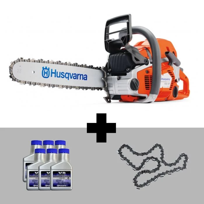 Husqvarna 562XP 20" Chainsaw, Professional w/ 6-Pack Oil & Extra Chain - Image 8