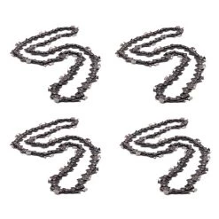 Four Husqvarna 20" Chisel Chain .063 Gauge 65 Drive Links