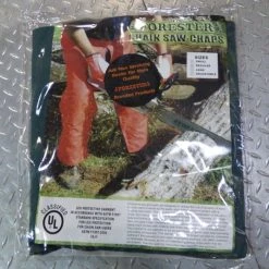 Forester Green Apron Chaps -Size Regular 35" - 37" Length