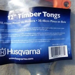 Husqvarna Timber Tongs 12" 574387601 Log Mover Lifter - 2 Pk