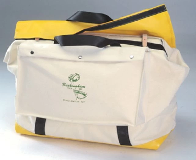Buckingham 41333 Heavy Duty Equipment Bag with Leather Straps